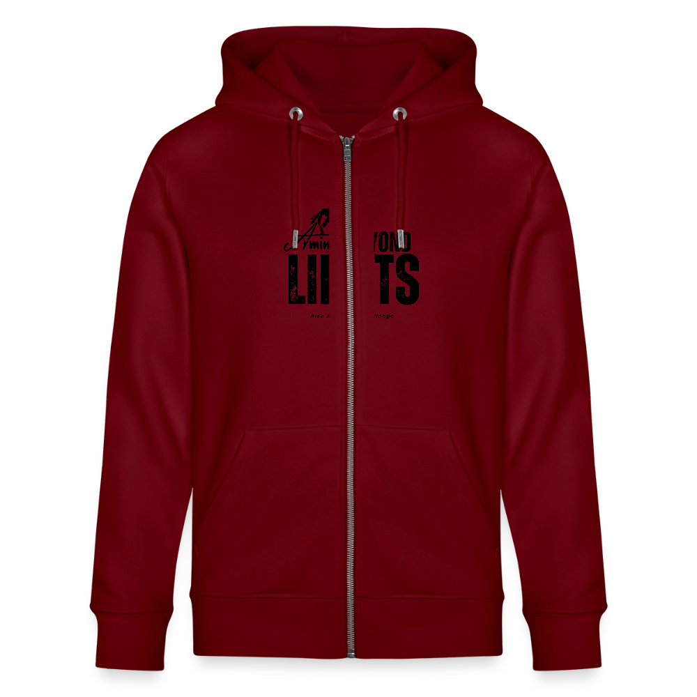 Stanley/Stella Cultivator Organic Zip Hoodie - burgundy