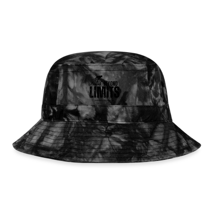 Tie Dye Bucket Hat - Black Tie Dye