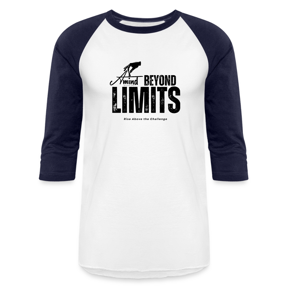 Baseball T-Shirt - white/navy