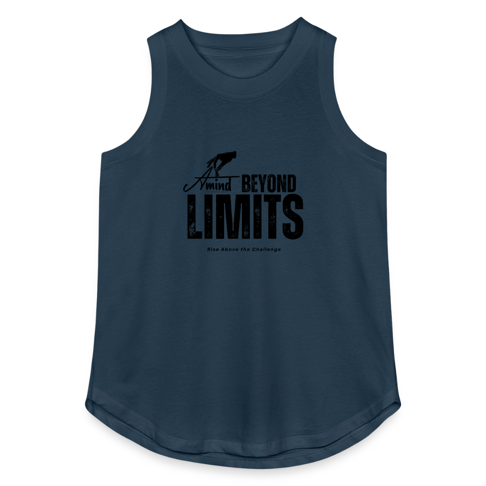 Women's Relaxed Tank Top - denim