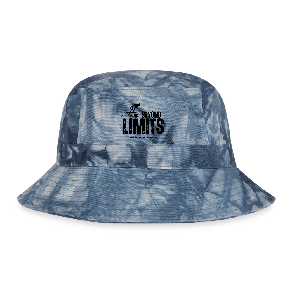 Tie Dye Bucket Hat - navy Tie Dye