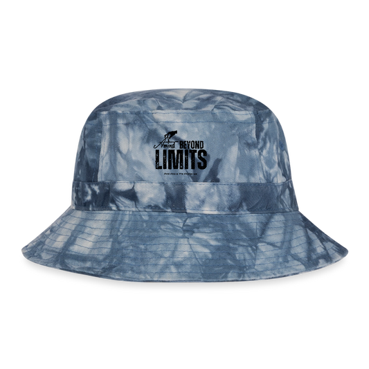 Tie Dye Bucket Hat - navy Tie Dye