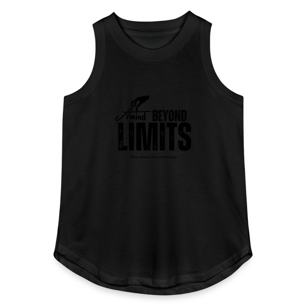 Women's Relaxed Tank Top - black