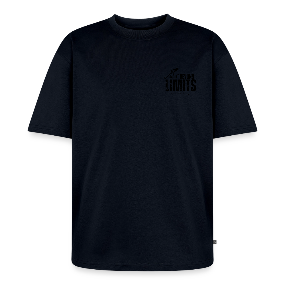 Unisex Oversized Organic T-Shirt - navy