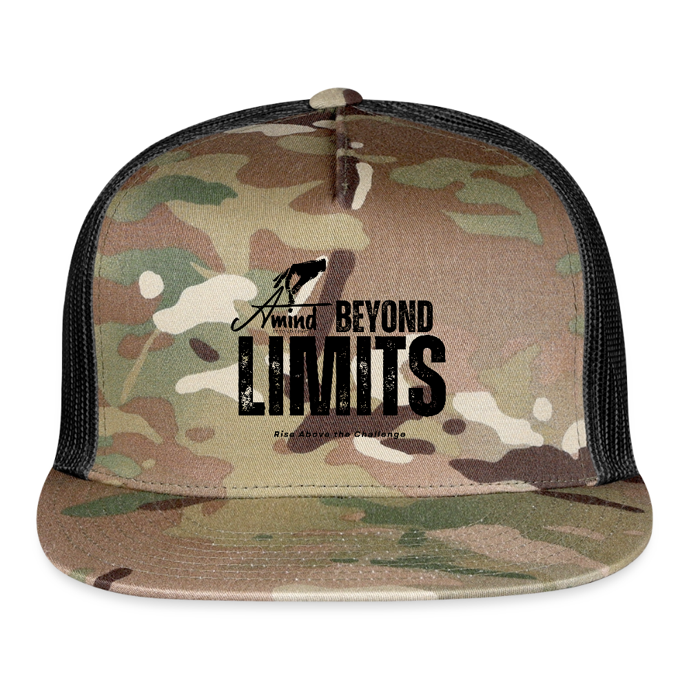 Trucker Hat - MultiCam\black