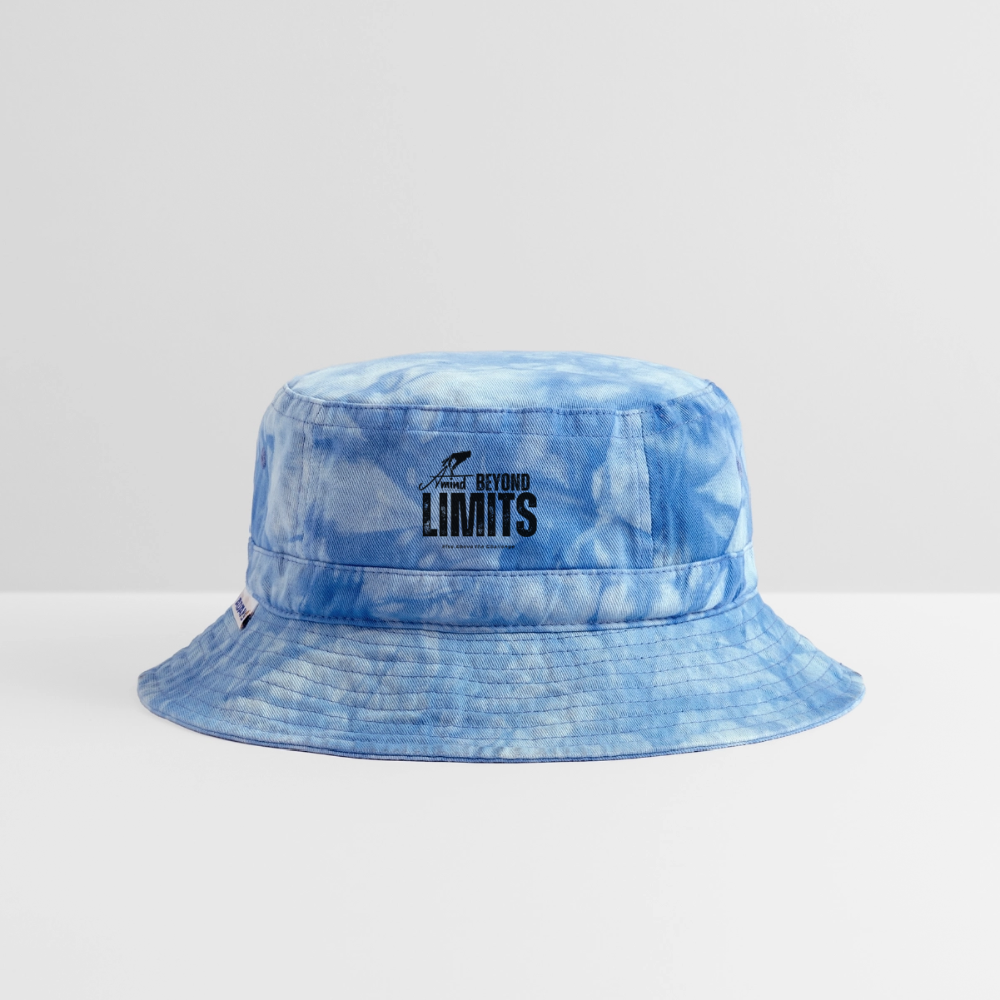Tie Dye Bucket Hat - light Blue Tie Dye