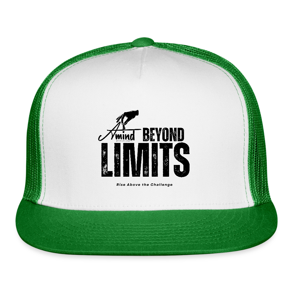Trucker Hat - white/kelly green