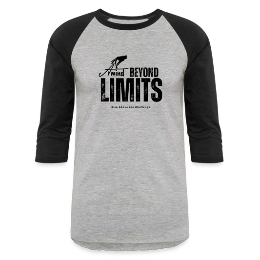 Baseball T-Shirt - heather gray/black
